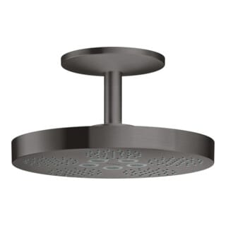hansgrohe Kopfbrause Axor One m Deckenanschluss, 2jet, brush. bla chrome