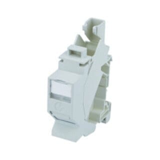 Telegärtner Tragschienenverbinder TS45 Modul Cat6A T568B 100023004