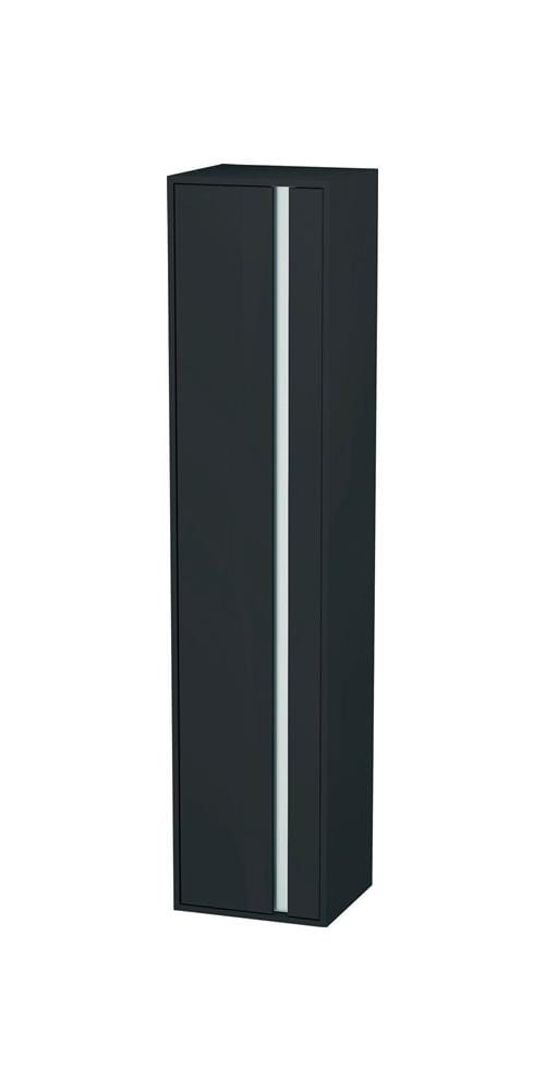 Duravit Hochschrank Ketho 40x36cm, Tür links, graphit matt