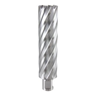 RUKO Kernbohrer HSS mit Weldonschaft (3/4"). Ø 34 mm, Schnitttiefe: 110 mm