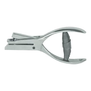 Kontrollzange Gesamt-L.145mm Rundloch D. 3mm