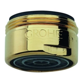 Grohe Mousseur 13929 Durchflußklasse A 15l/min bei 3 bar M24x1 gold