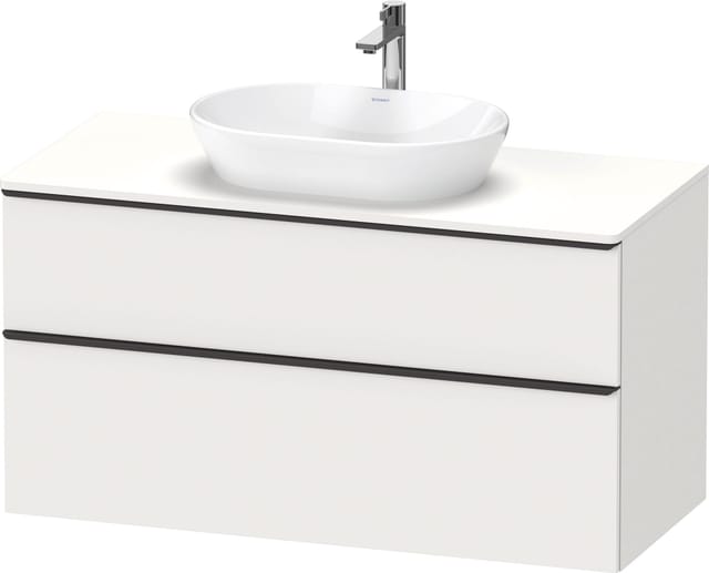 Duravit Waschtischunterschrank D-Neo 120x55cm, sw/w m, 2 SBK, 1 A, 1 Pl