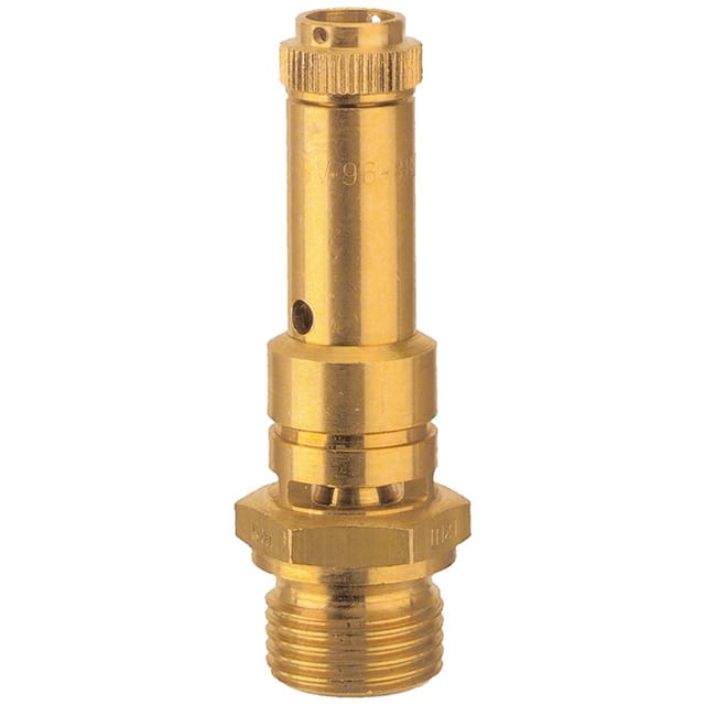 Riegler Sicherheitsventil DN 8, Messing, G 1/4, Ansprechdruck 16,5 bar