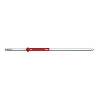 Wiha Wechselklinge Sechskant-Kugelkopf für Drehmoment-Schraubendreher mit Längsgriff 2,5 x 175 mm, 2,0 Nm
