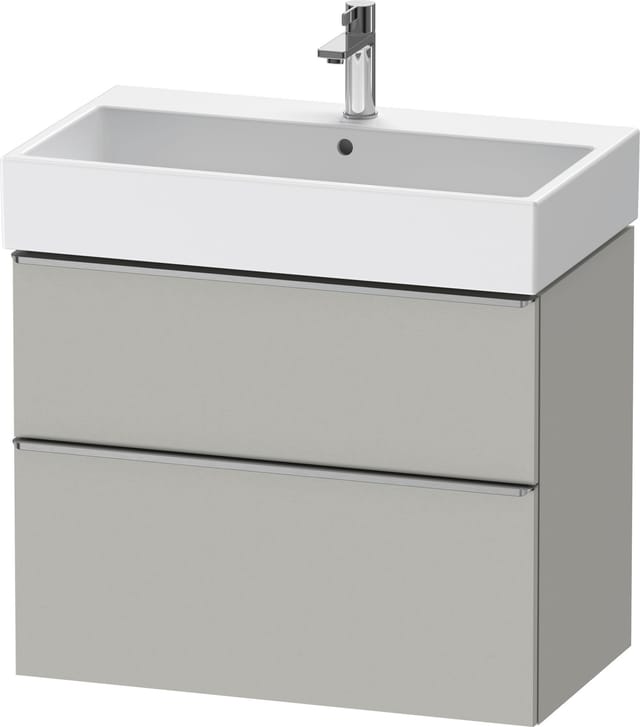 Duravit Waschtischunterschrank D-Neo 78,4x44,2cm, ES geb/gr m, 1 Kast, 1 A