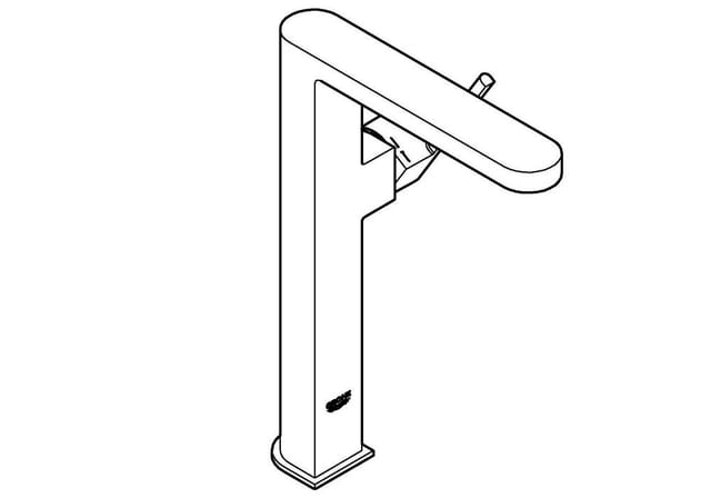 Grohe Waschtisch-Einhebelmischer PLUS XL, gl Kör, f fr. W-Schüssel, superst.
