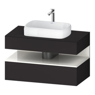 Duravit Waschtischunterschrank Qatego 100x55x60cm, w g/Gra m, Pl, 1 Schubkast.