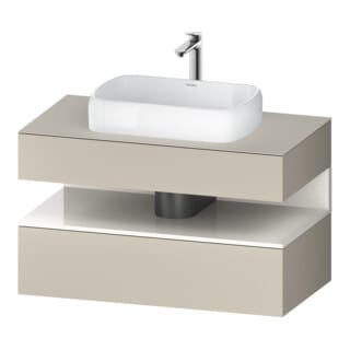 Duravit Waschtischunterschrank Qatego 100x55x60cm, w g/tau m, Pl, 1 Schubkast.
