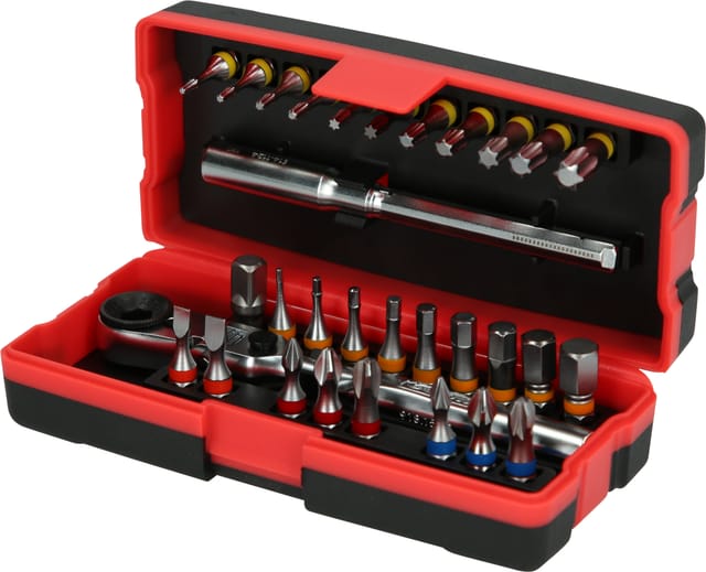 KS Tools 1/4" Bit-Satz, 31-tlg.