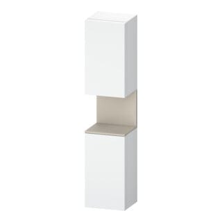 Duravit Hochschrank Qatego 40x36x1760cm, 2 T, An l, T matt/weiß ma