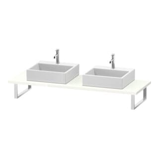 Duravit Konsole DuraStyle 80-200x55cm, 2 A., Stär 3cm, we. hgl