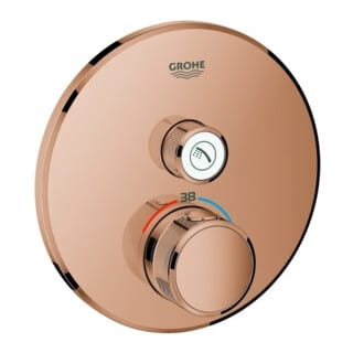 Grohe Fertigset Grohtherm Smartcontrol w suns, rd, UP-THM, 1 Absperrventil