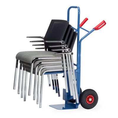 fetra Stuhlkarre B1345V - Tragkraft 300kg Schaufel 25x32cm
