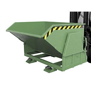 Bauer Südlohn Kippbehälter BK 120, lackiert, Resedagrün
