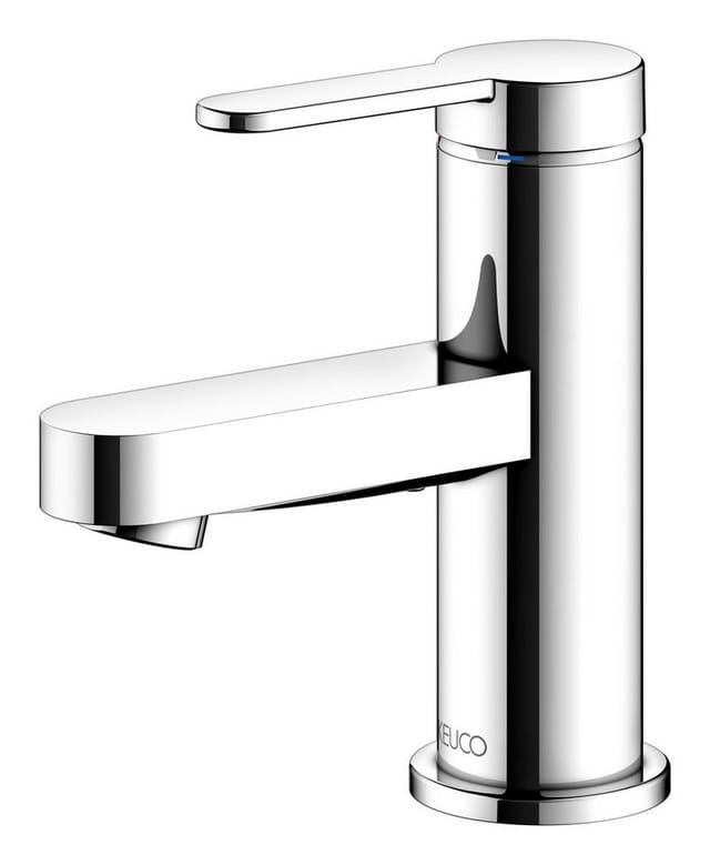 Keuco Einhebelmischer für Waschtisch 60 IXMO 59504 o.Zug.-Ablgrt. Flat, Rosette r/e verchromt