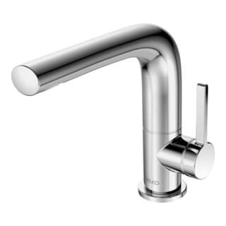 Keuco Waschtisch-Einhebelmischer 150 Edition 400 A 153mm, schw, o. Abl.garn, bron geb.