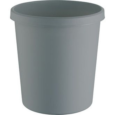 helit Papierkorb 18 l lichtgrau 331mm recycling K-Stoff