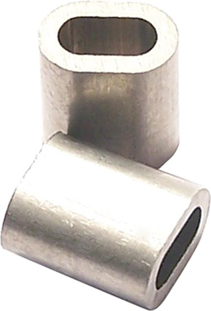 PÖSAMO Alu-Pressklemmen Z5 f.Drahtseil-Ø 5,0mm