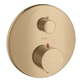 hansgrohe Fertigmontageset Axor Starck UP-THM, m Absperrventil, brushed bronze