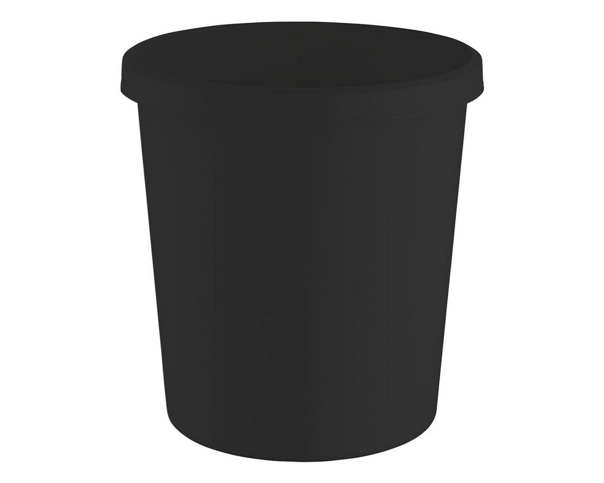 helit Papierkorb 18 l schwarz 331mm recycling K-Stoff