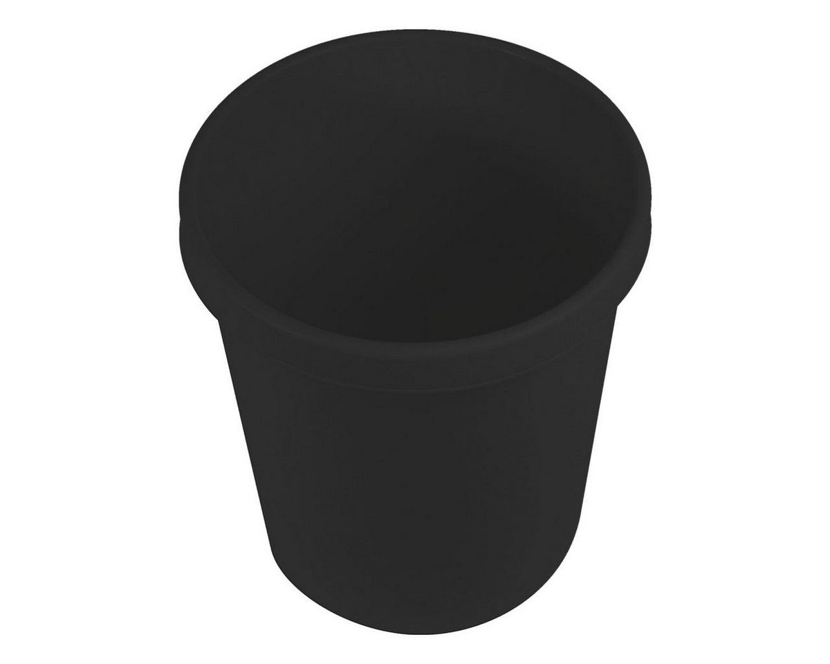 helit Papierkorb 18 l schwarz 331mm recycling K-Stoff Bild 2