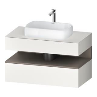 Duravit Waschtischunterschrank Qatego 100x55x60cm, ba m/we m, Pl, 1 Schubkast.