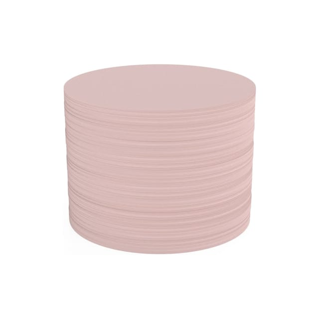 Magnetoplan Kommunikationskarte rund, Ø 100 mm, 500 Stück, rosa, D 100 mm, 500 BL