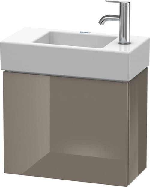 Duravit Waschtischunterschrank L-Cube 48x24x40cm, wandhängend, Tür li, flan. Gr hgl