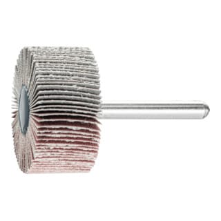 PFERD TOOLS Korund Fächerschleifer F Ø 40x20mm Schaft-Ø 6 mm A240 für Feinschliff und Finish
