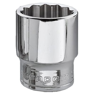 Facom Steckschlüssel 3/8" 12-Kant 20 mm
