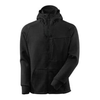 Mascot Kapuzensweatshirt, Reißverschluss Kapuzensweatshirt Größe L, Schwarz-meliert/Schwarz
