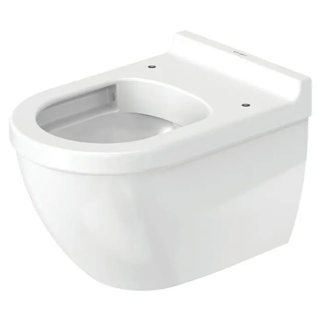 Duravit Wand-WC, Tiefspüler Starck 3 36,5x54cm, 4,5 l, riml., we Hyg Glaze