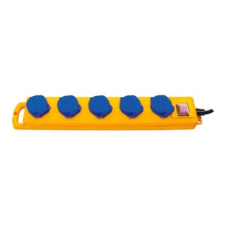 Brennenstuhl Steckdosenleiste IP44 für F, B, PL, CZ, 5-fach