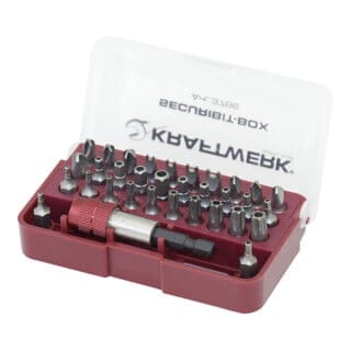 Kraftwerk 1/4" SECURIBIT-Box, 33-tlg.