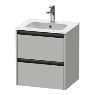 Duravit Waschtischunterschrank Ketho.2 51x42x54,9cm, 2 SBK, wandhängend, betongr ma