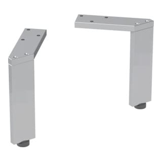 Geberit Füße-Set 15,1-15,4cm, hochglanz-verchromt