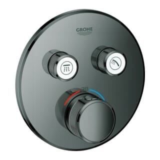 Grohe Fertigset Grohtherm Smartcontrol hd graph., rd, UP-THM, 2 Absperrventile