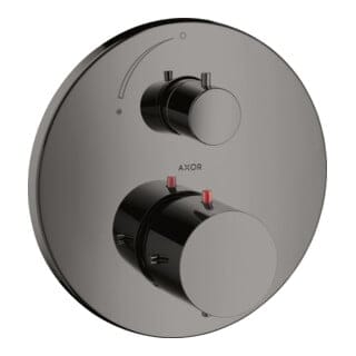 hansgrohe Fertigmontageset Axor Starck UP-THM, m Absperrventil, pol. black chrome
