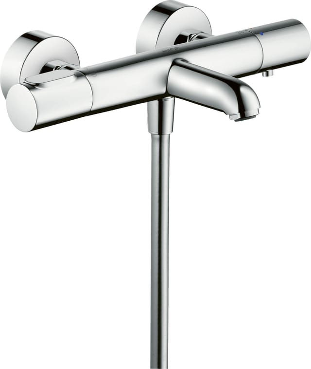 hansgrohe Wannen-Thermostat Axor Citterio M AP, Ausl. 180mm, 2 Verbraucher, chrom
