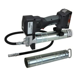 MATO Akku-Fettpresse 18V/2Ah PREMIUM-S-LS AMPShare mit Ladegerät und Akku