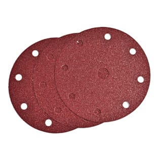 Roll Klettschleifscheibe 150mm 9 Loch KG 40