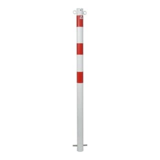 Schake Absperrpfosten Typ 460/2, ortsfest, Ø 60mm, zum Einbetonieren, + 2 Ösen