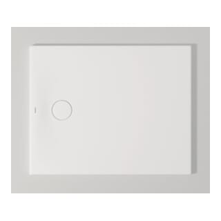 Duravit Rechteck-Duschwanne Tempano 100x80x4cm, weiß, bodenbündig