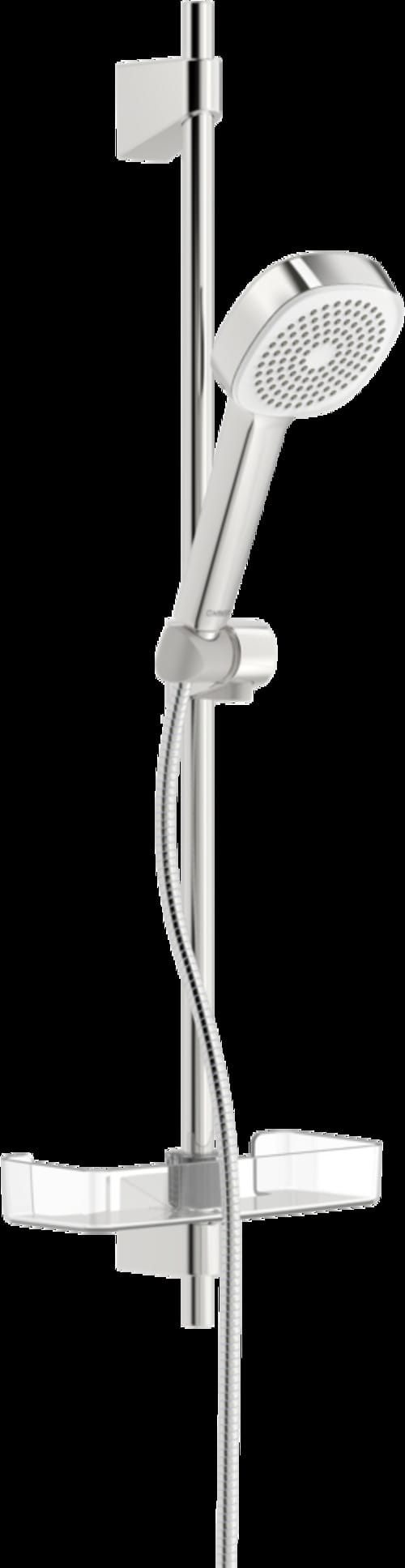 Hansa Brausestangen-Set HANSABASICJET Style 764mm, 1-strahlig, Wandmontage, chrom