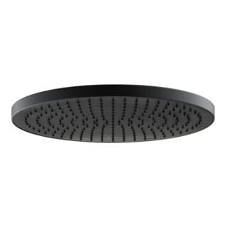 Duravit Kopfbrause 1jet 230 d 230mm, Anschl.-G. G 1/2, schwarz matt