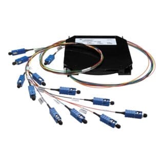 Telegärtner LWL Spleiß-Set 12xSC 9/125 OS2 TN-SS-12SC-E9-OS2