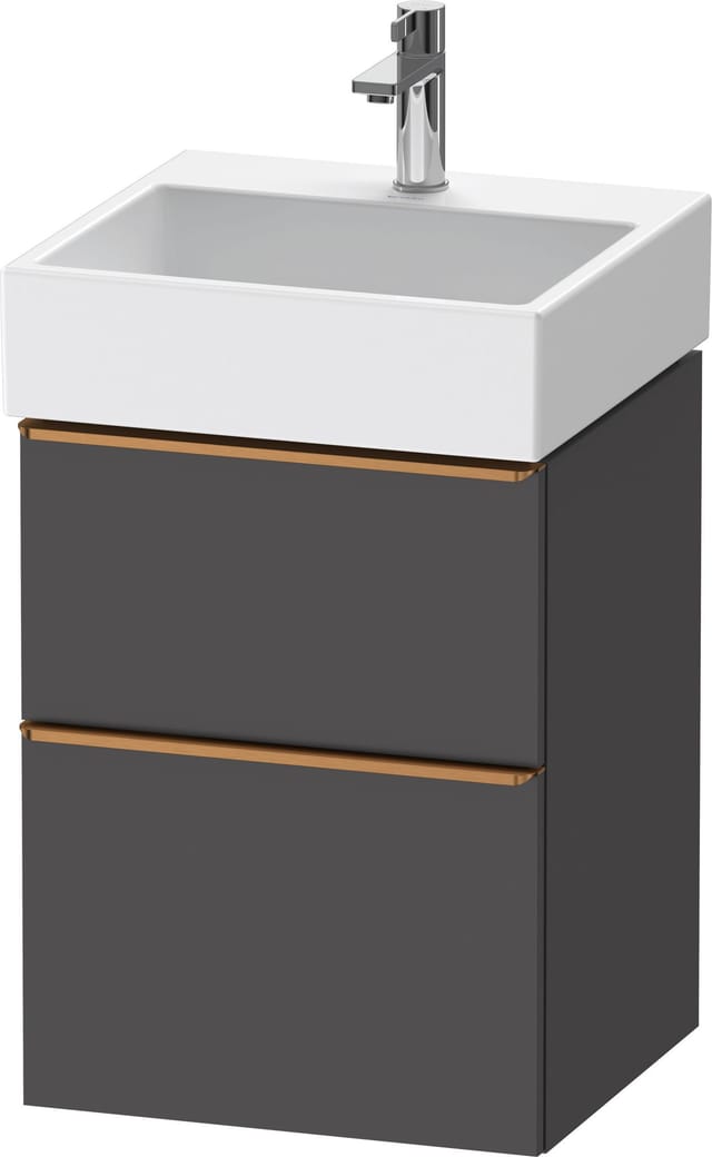 Duravit Waschtischunterschrank D-Neo 48,4x44,2cm, b geb/Gra m, 1 Kast, 1 A