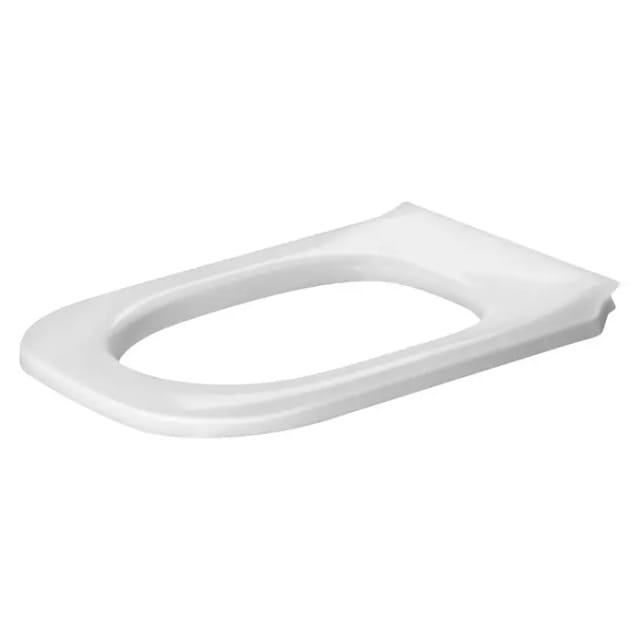 Duravit WC-Sitzring D-Code Vital o Abs, verl. Ausf, Scharn. ES, we.