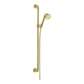 hansgrohe Brause-Set Axor Front 900mm, m Handbrause, 85mm, 1j, brush. brass